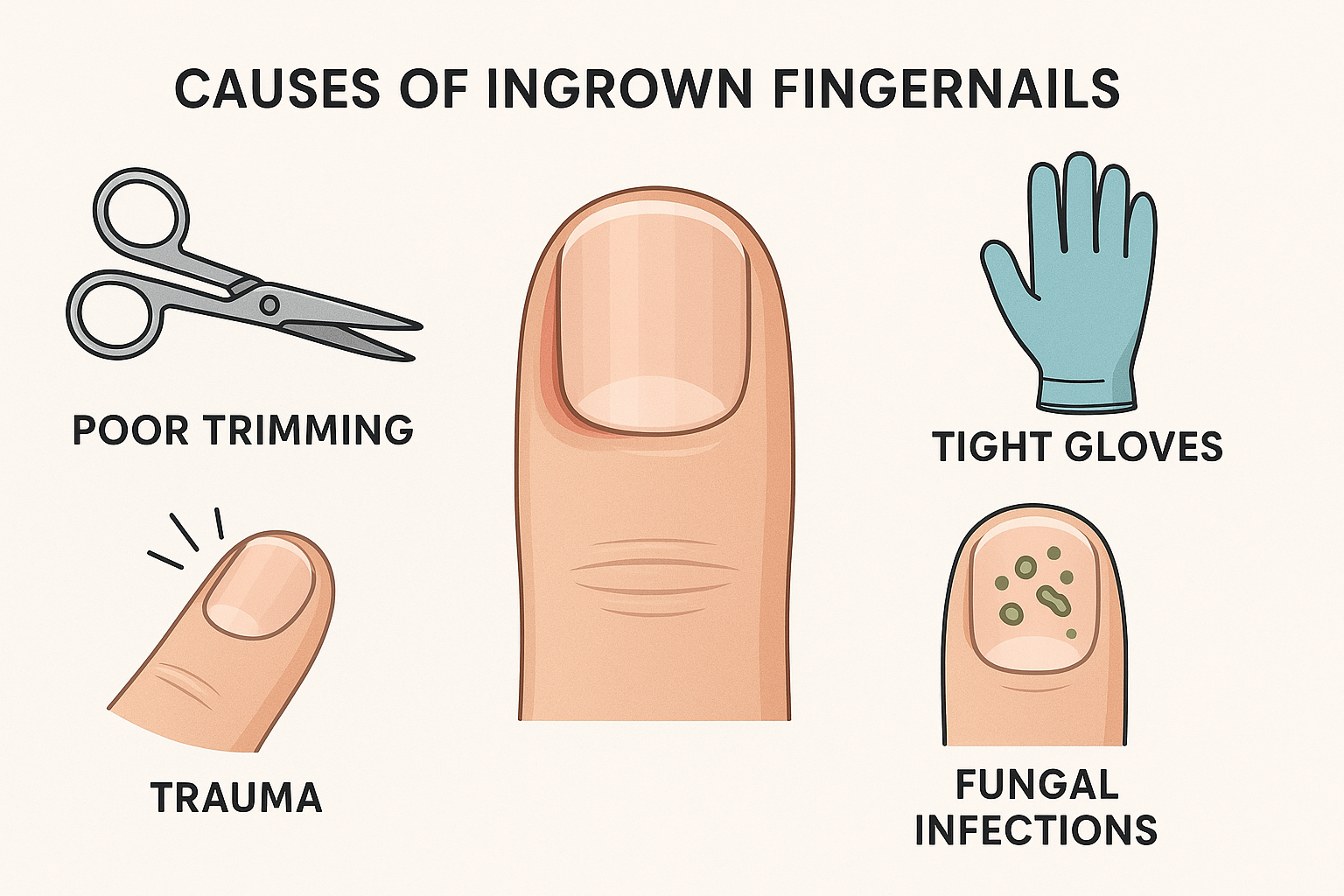 How Do You Get Rid of an Ingrown Fingernail