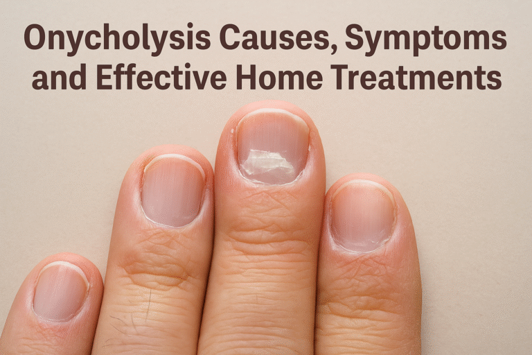 onycholysis