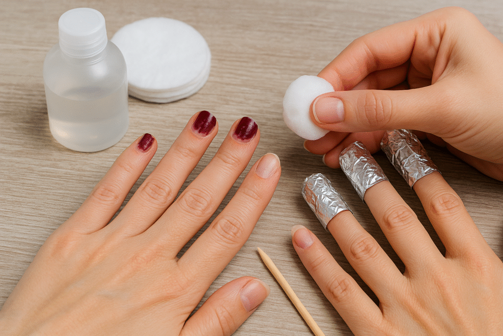 how to remove gel nail polish in 2025