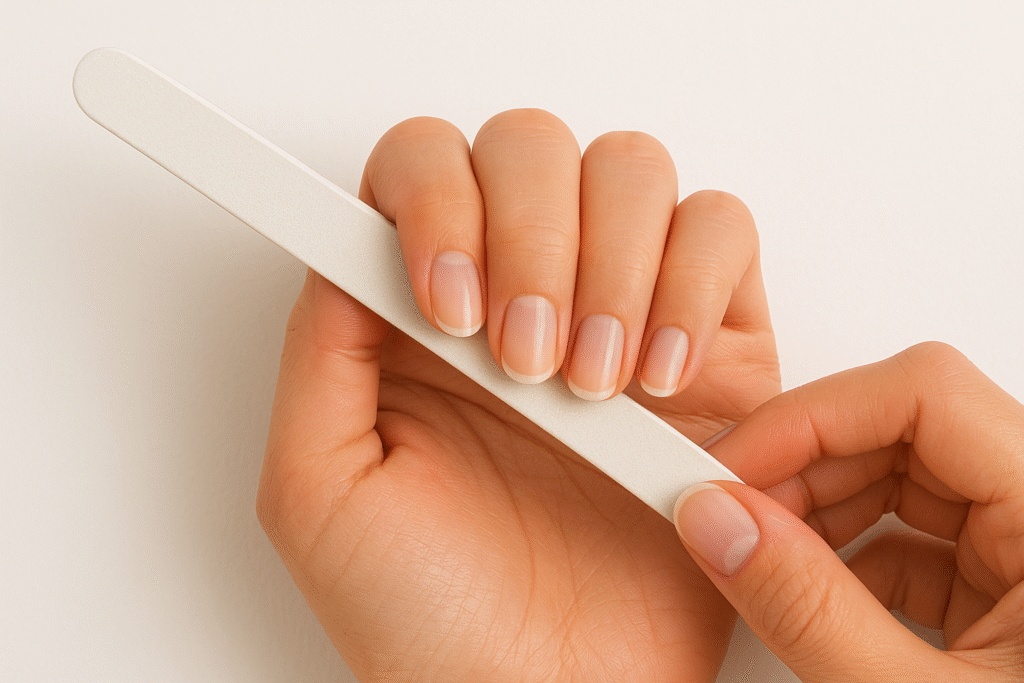 How to File Fingernails Correctly: Step-by-Step