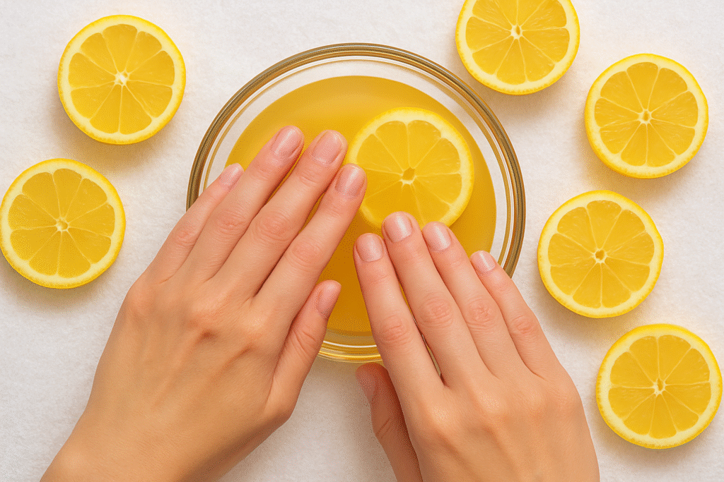 how to make fingernails whiter