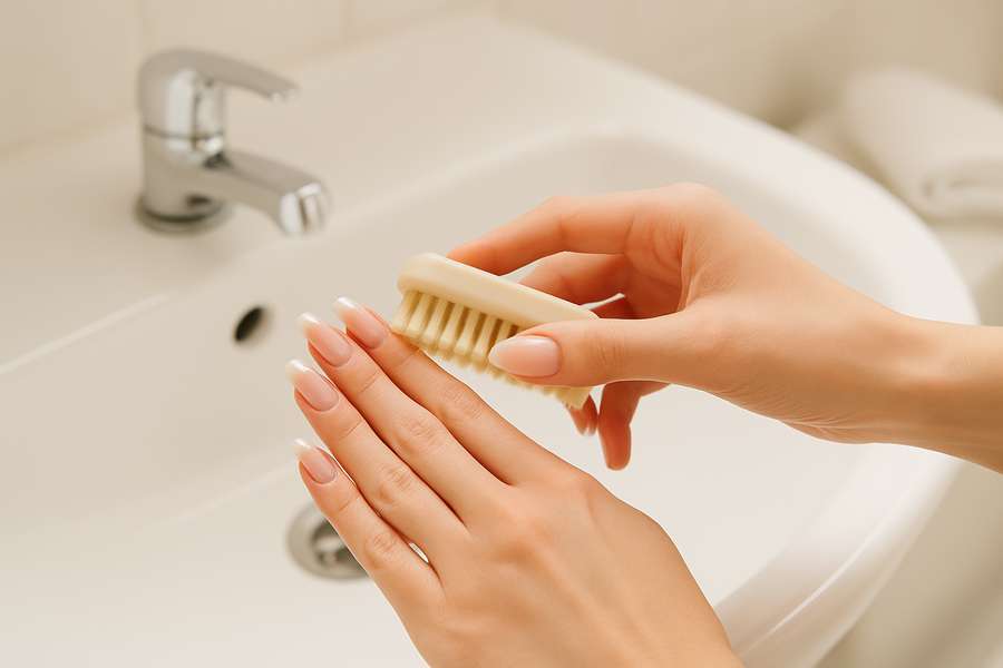 how to maintain long natural nails